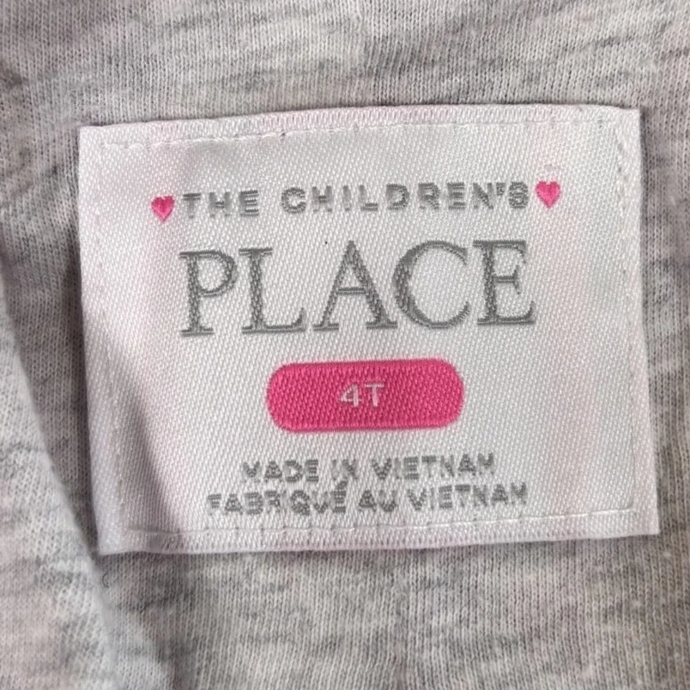 The Children's Place Windbreaker Kids 4T Magenta Purple Hooded Jacket Outerwear